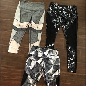 ZELLA patterned leggings - 3 pairs!